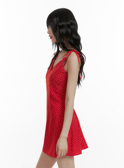 ribbon-strap-polka-dot-mini-dress-cu410