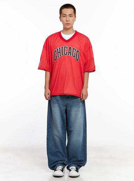 mens-chicago-mesh-v-neck-jersey-tee-ig511
