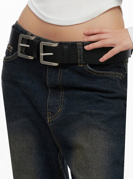 double-square-buckle-belt-in503