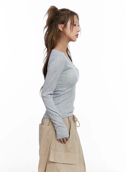 ribbed-sheer-long-sleeve-top-cl514