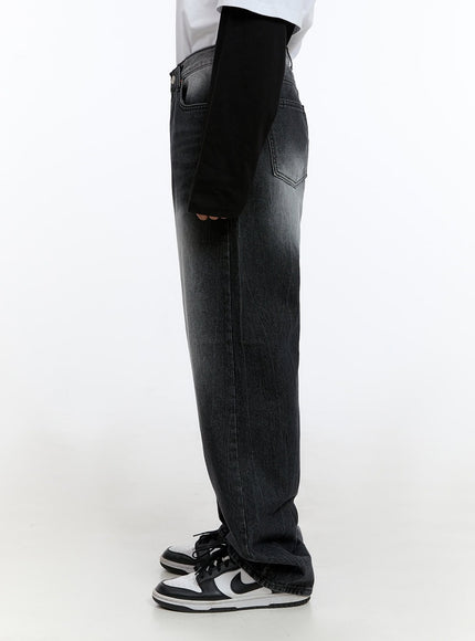 mens-washed-black-denim-wide-jeans-is413