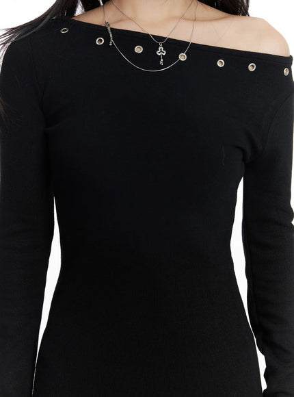 eyelet-off-shoulder-mini-dress-cj514