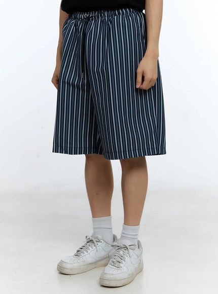 mens-striped-straight-leg-shorts-ig515
