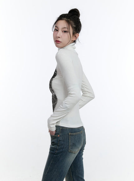 corset-turtle-neck-long-sleeve-top-cj520