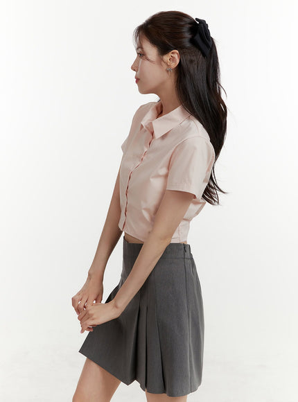 solid-collar-crop-shirt-oy409