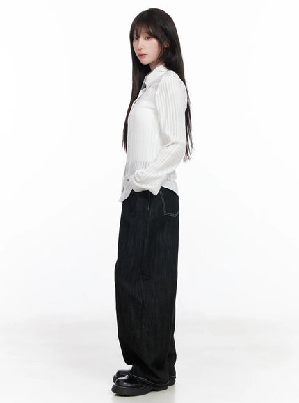 sheer-striped-long-sleeve-shirt-cf523