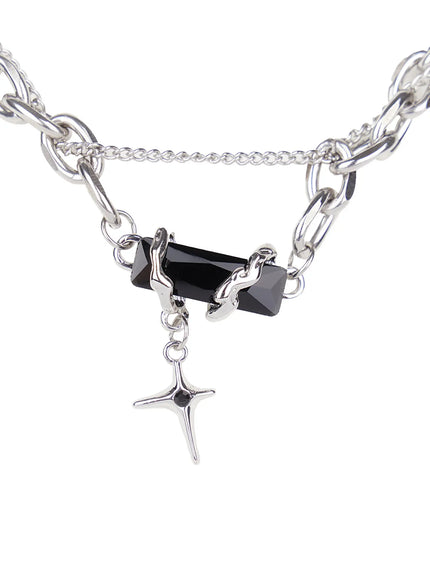 black-crystal-pendant-necklace-cg526