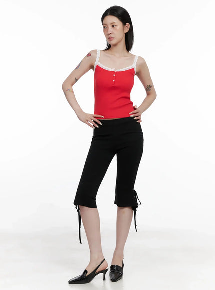 tie-detail-capri-pants-is508