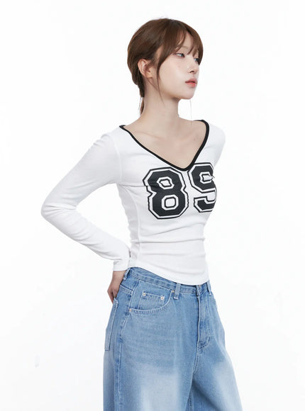 v-neck-number-89-long-sleeve-tee-cg529