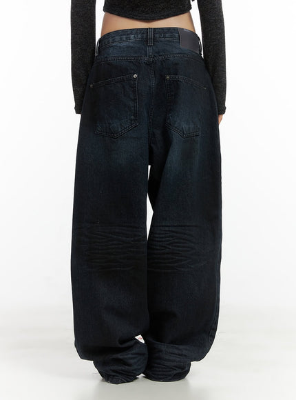 talia-black-denim-wide-pants-co410