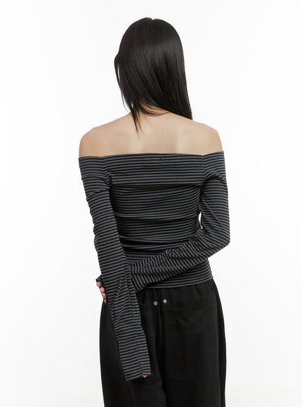 stripe-off-shoulder-long-sleeve-top-co410