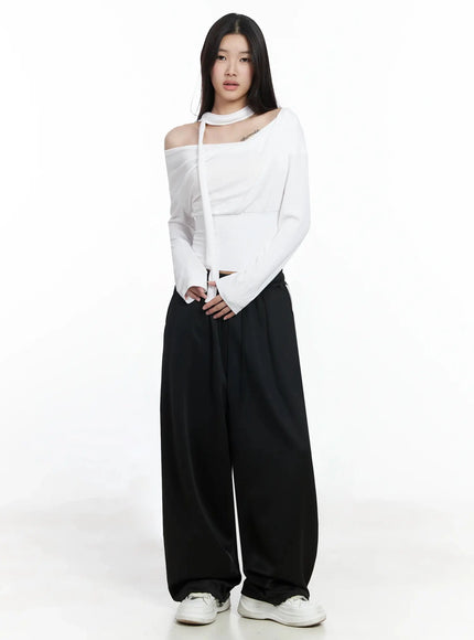 ribbed-off-shoulder-top-and-scarf-set-im506