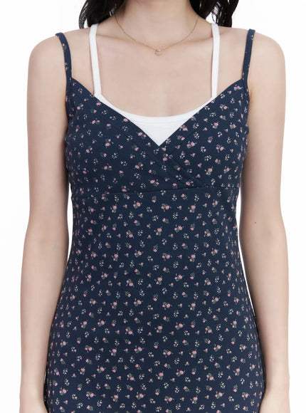 floral-v-neck-mini-dress-ca509