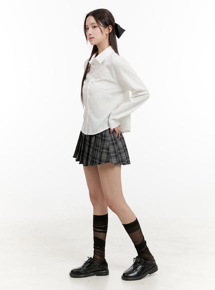 plaid-double-belted-pleated-mini-skirt-og429