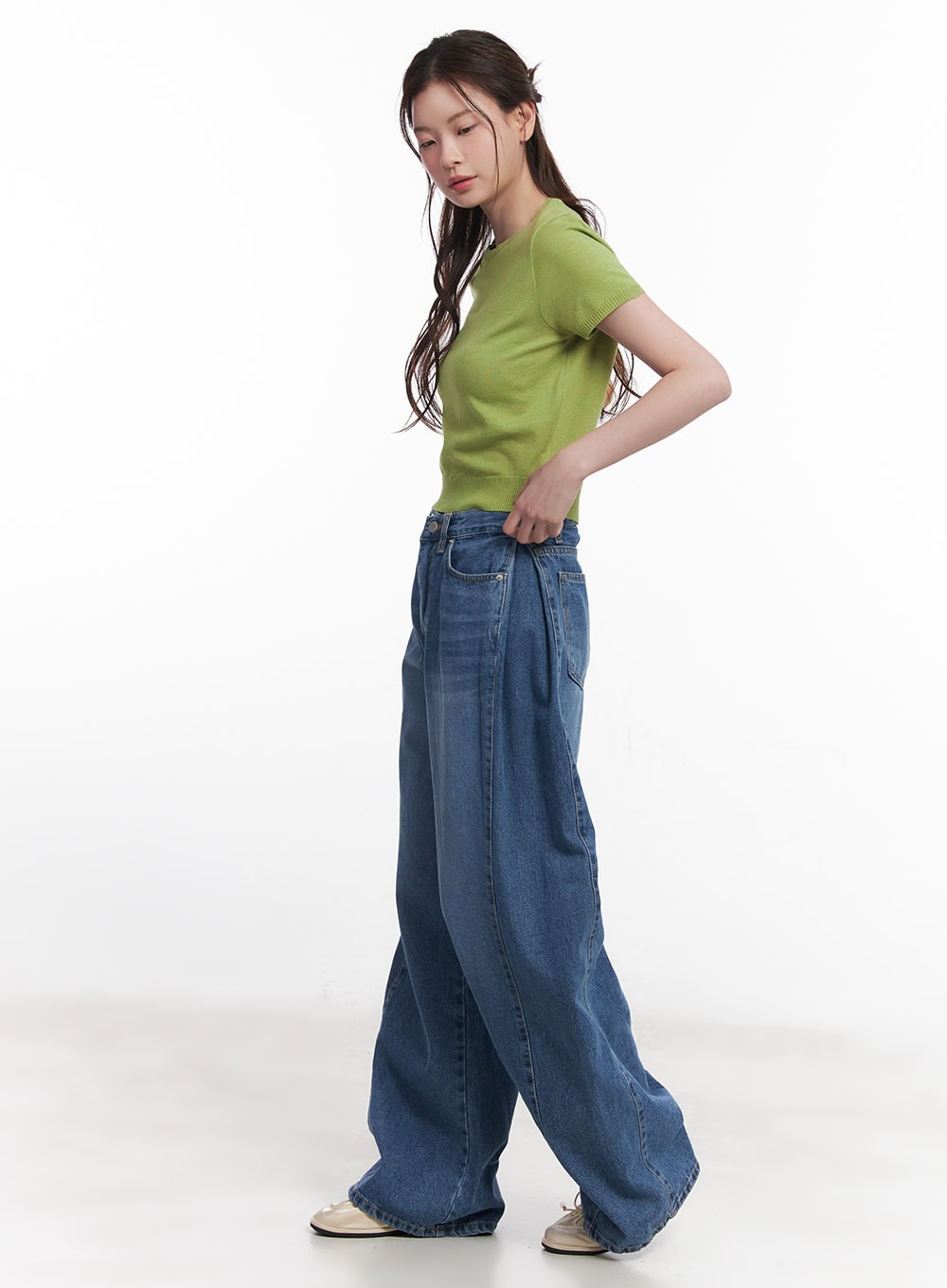 slim-fit-short-sleeve-sweater-cy519