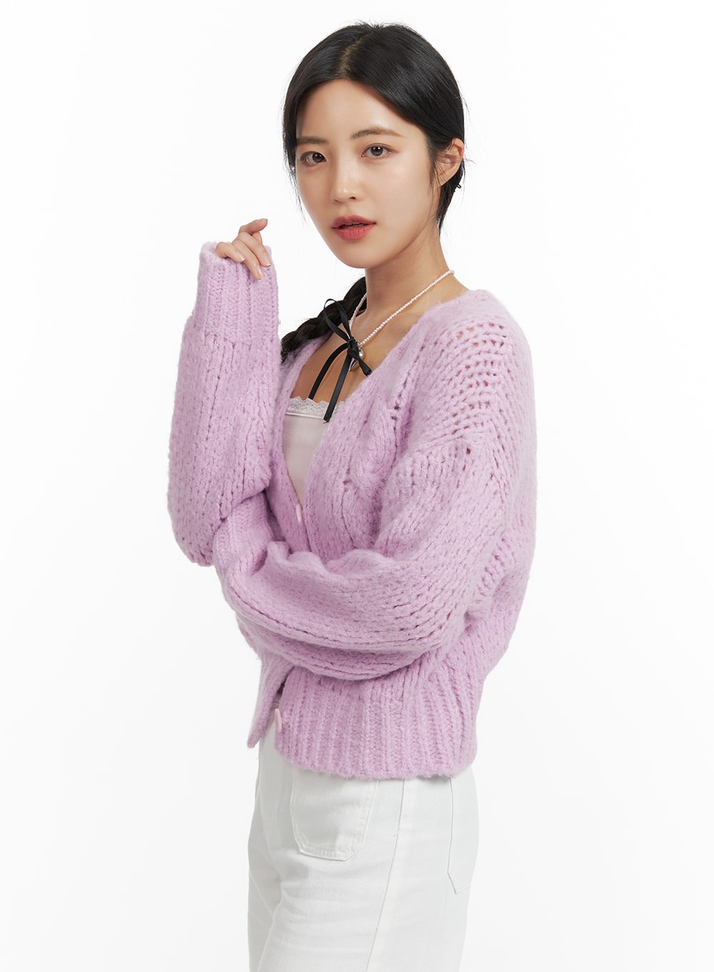 cable-knit-solid-cardigan-of416