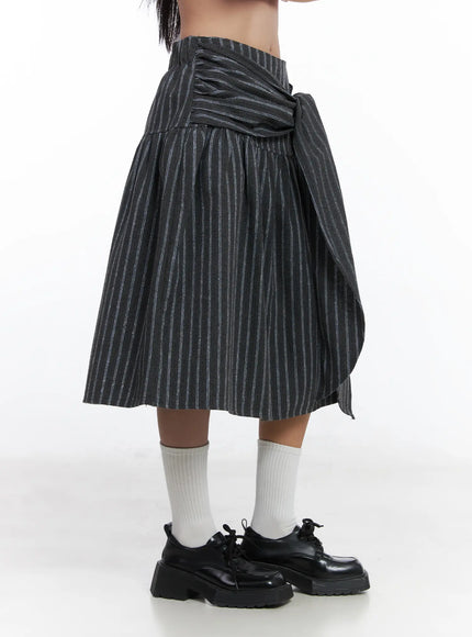 stripe-wrap-midi-skirt-cd529