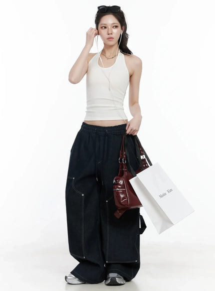 double-chain-star-necklace-ij528