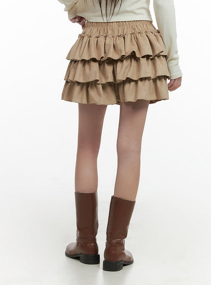 banded-sueade-ruffle-mini-skirt-cs430