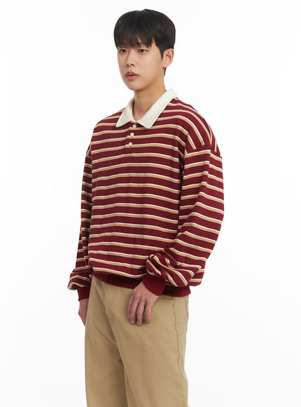 mens-striped-collared-sweatshirt-im514