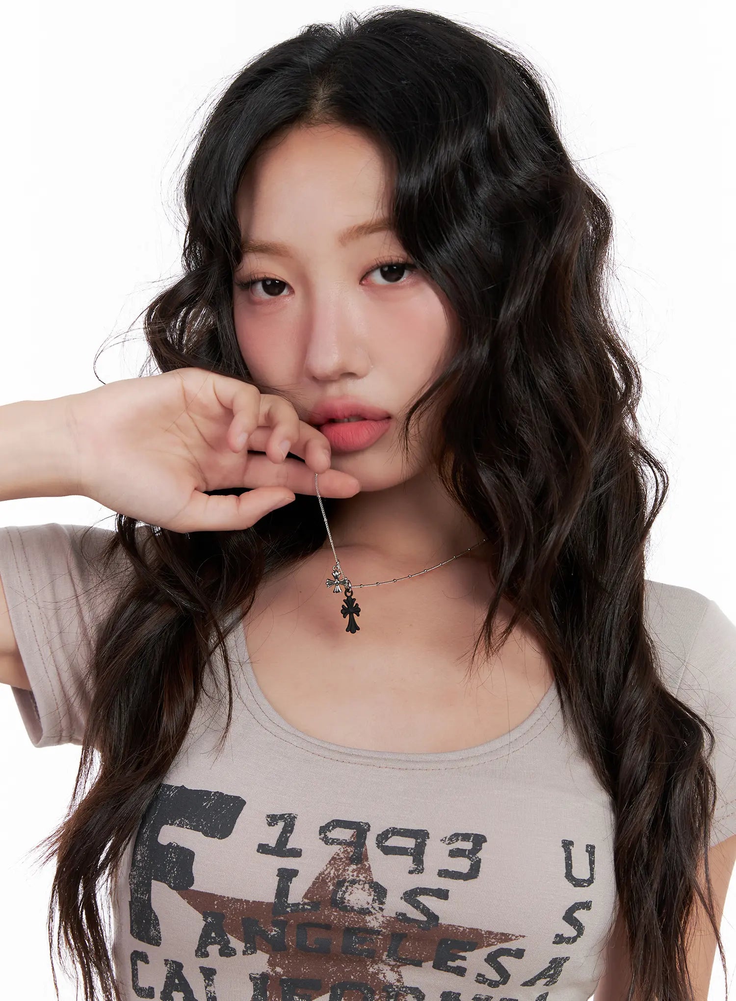 double-cross-pendant-necklace-cl522