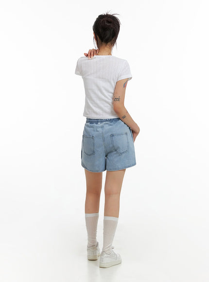 string-waist-stripe-denim-shorts-cl415