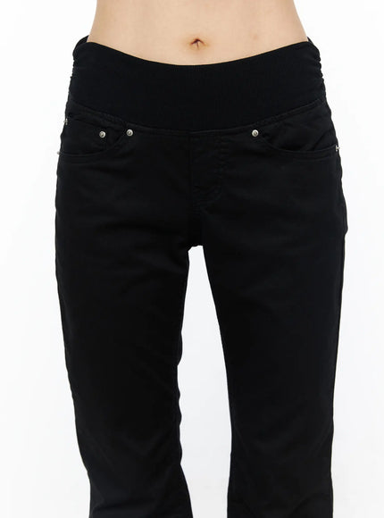 shirred-bootcut-pants-cu511