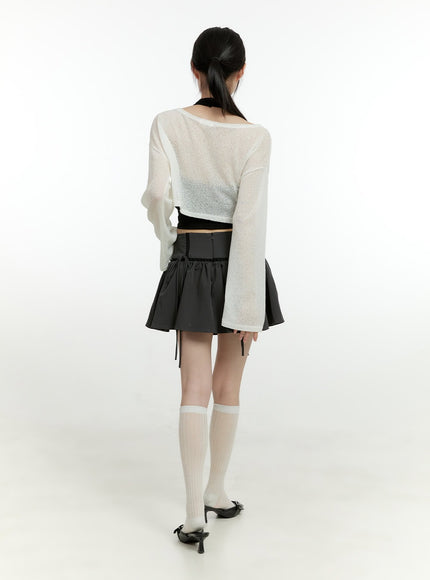 ribbon-flare-mini-skirt-cg402