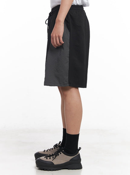 mens-two-tone-wide-leg-shorts-iy520