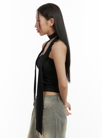 basic-tube-top-with-scarf-cu404