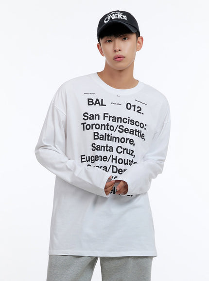 mens-cotton-lettering-oversize-t-shirt-is413