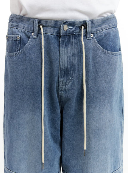 mens-drawstring-wide-fit-jeans-ig402