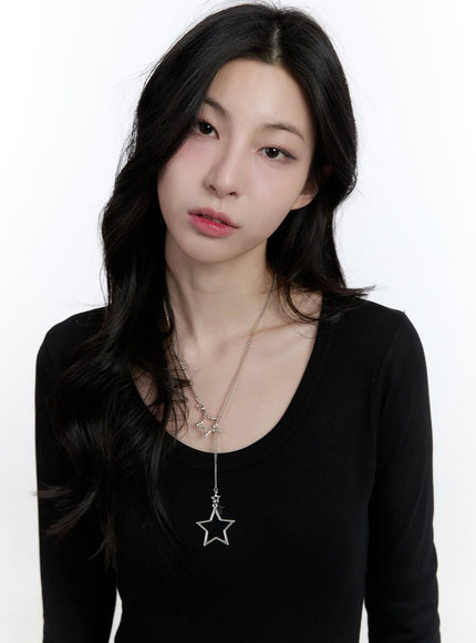 star-big-necklace-cj521