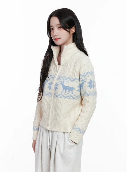 cable-knit-funnel-neck-zip-up-sweater-cs523