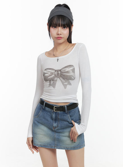 slim-fit-ribbon-sleeve-tee-os409