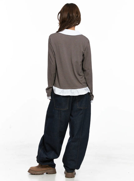 striped-collared-button-long-sleeve-top-co510