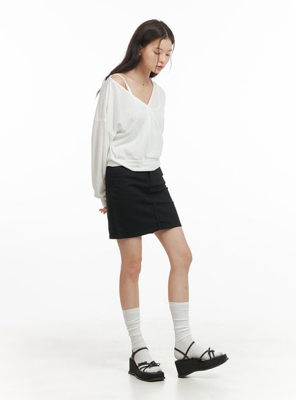 solid-cotton-bliss-mini-skirt-oy421