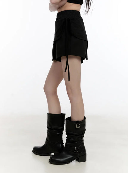 ribbon-tie-wrap-skort-cl504