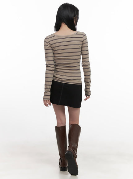 striped-slim-fit-long-sleeve-top-cj517