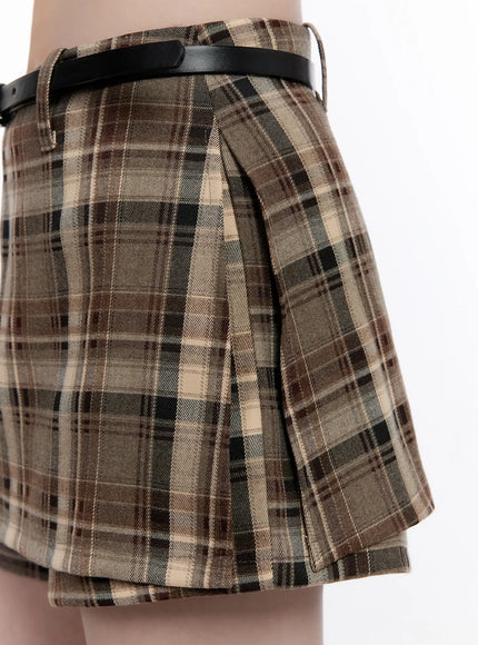 plaid-belted-mini-skirt-co501