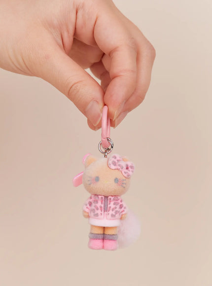 mini-cute-cat-keyring-im527 / Pink