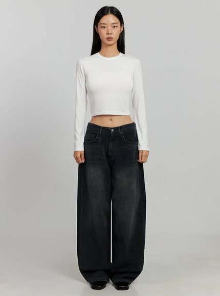 fleece-crewneck-cropped-long-sleeve-tee-ij502