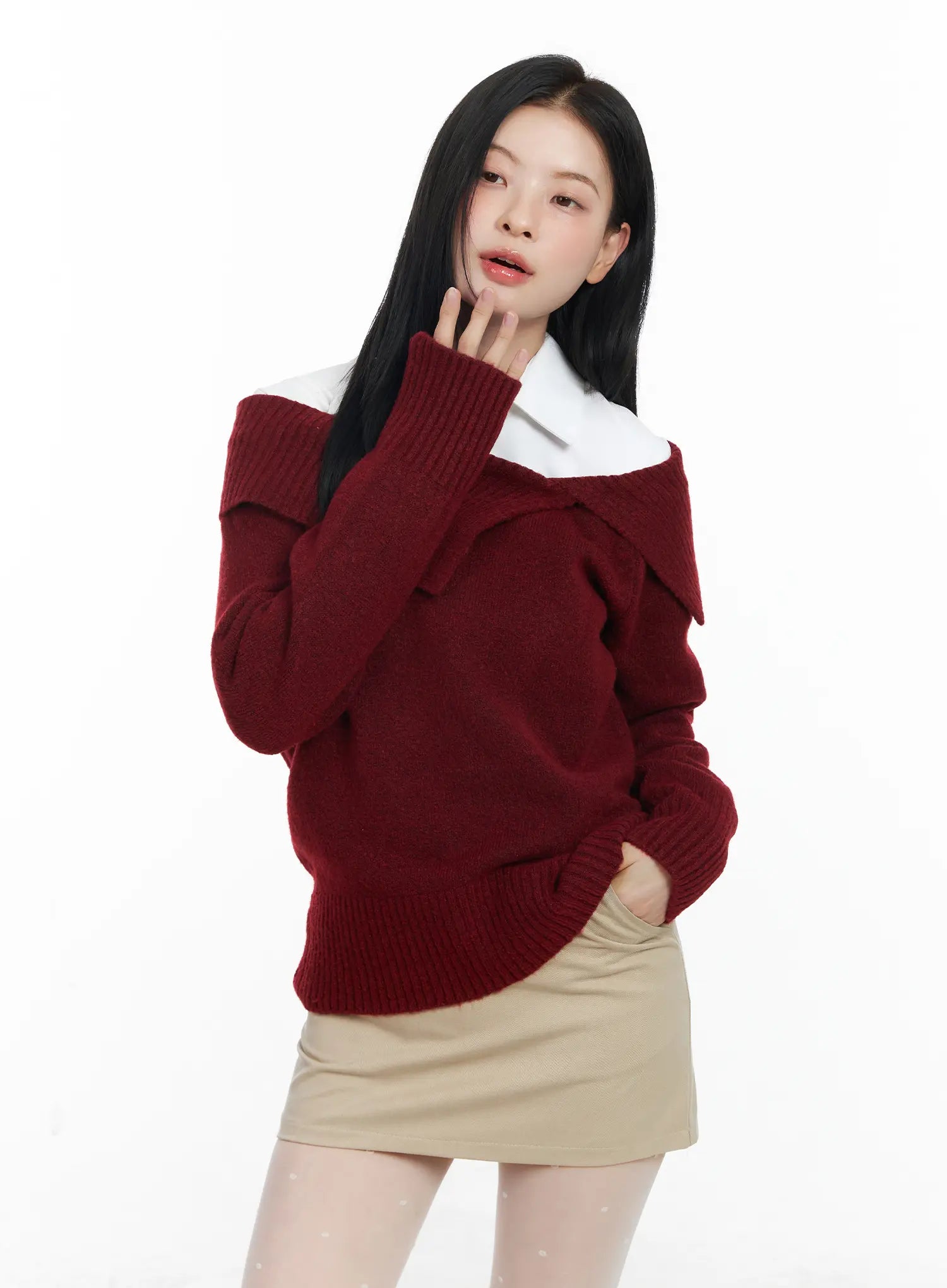 off-shoulder-knit-sweater-cj520