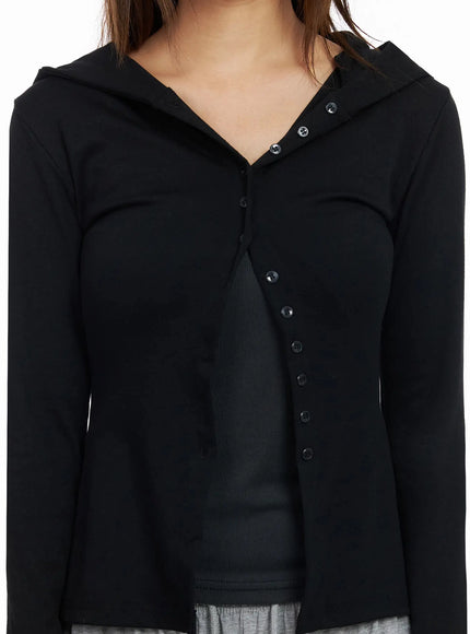 shane-button-slim-fit-hooded-cardigan-iy515