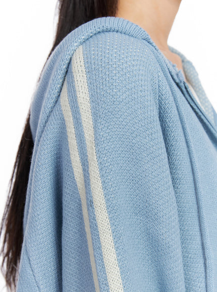 striped-sleeve-casual-hoodie-is515