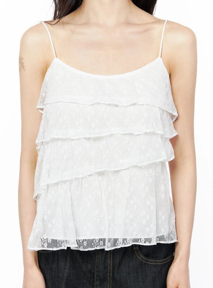 lace-ruffle-sleeveless-blouse-cu511