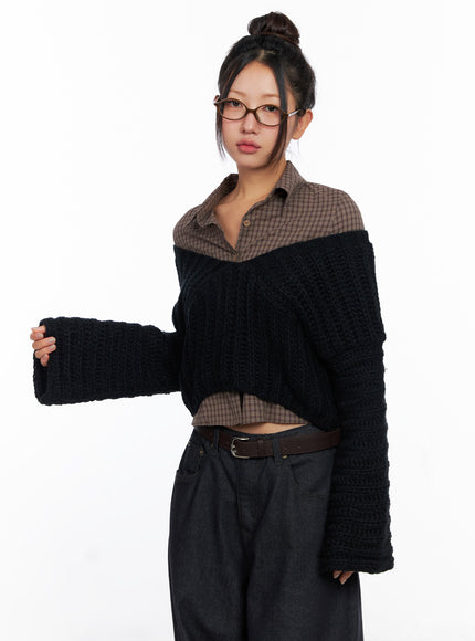 v-neck-cropped-knit-sweater-co515