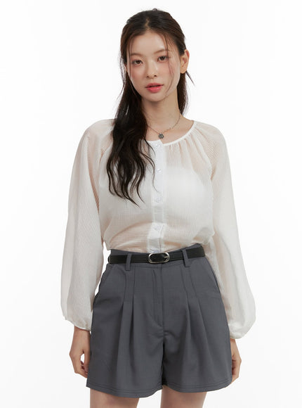 buttoned-summer-long-sleeve-blouse-ou411