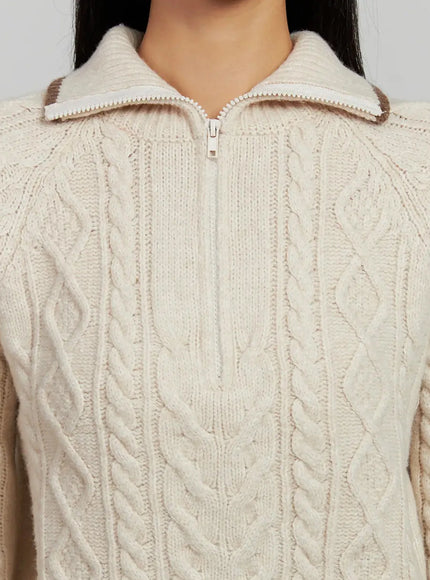 cable-knit-half-zip-sweater-ij505