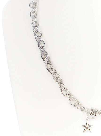 metallic-star-chain-necklace-cd522